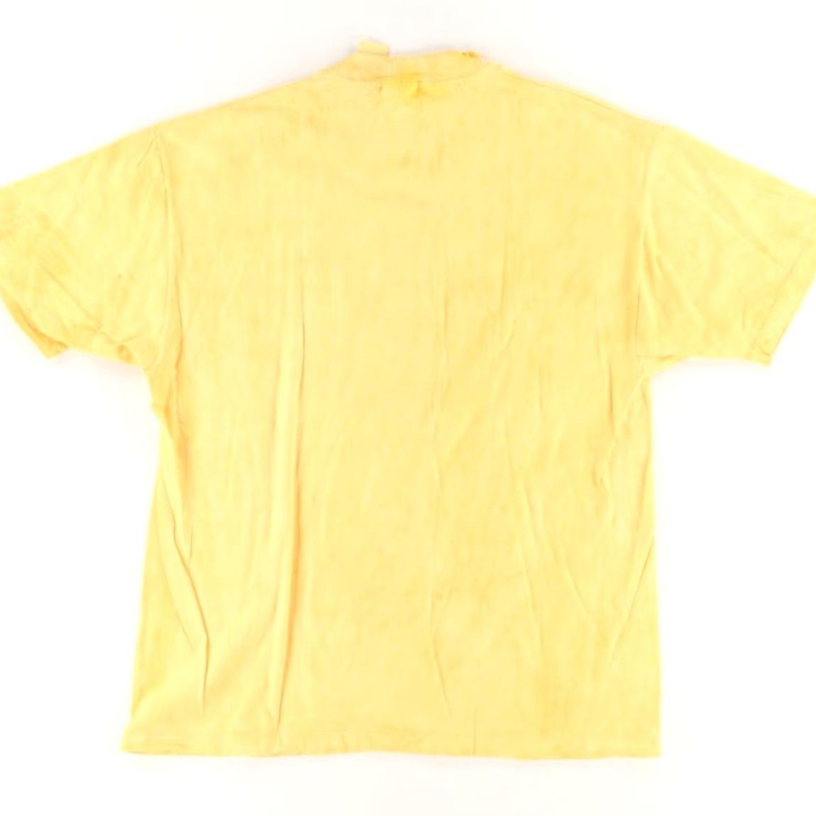 Hanes VTG Hanes Laguna Beach Sun Solid T-Shirt Yellow Men's XL Shirt Boys Mens Adults Size US XL / EU 56 / 4 - 4 Thumbnail