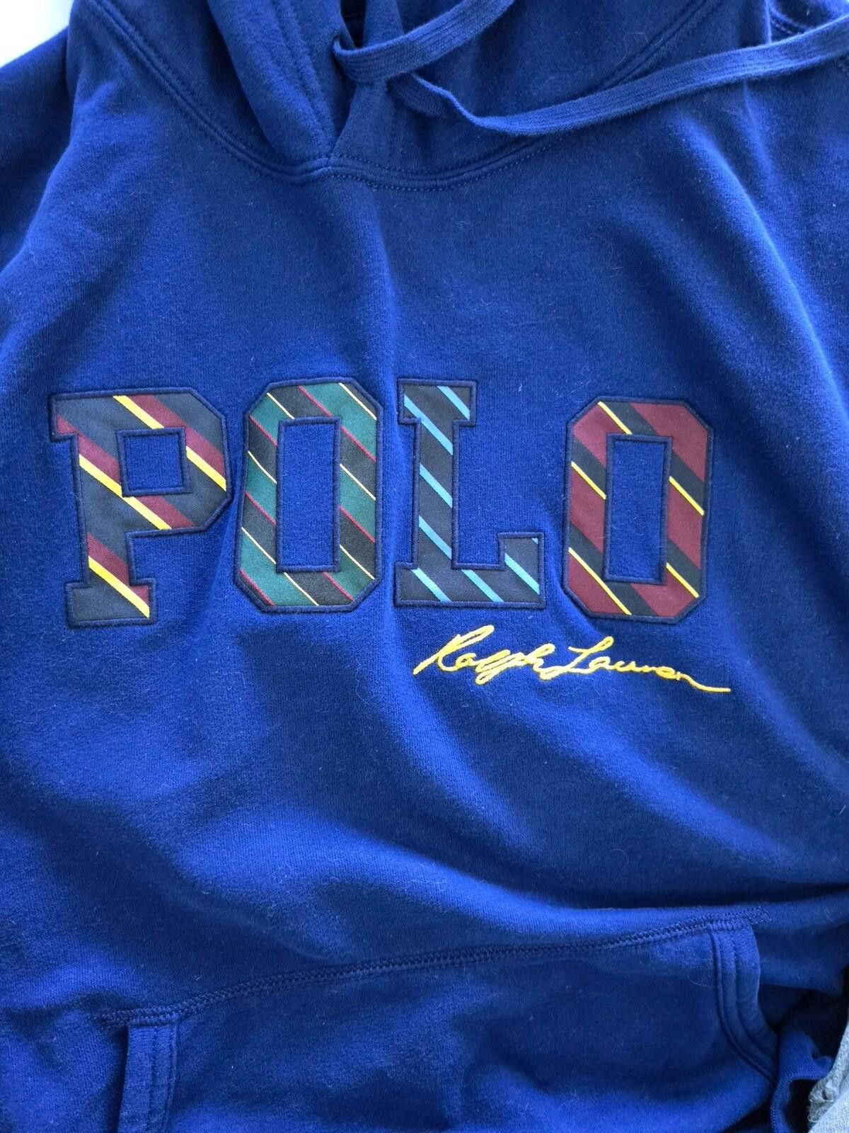 Polo Ralph Lauren Polo Ralph Lauren Boston Common Blue Hooded Sweatshirt Large Size US L / EU 52-54 / 3 - 2 Thumbnail