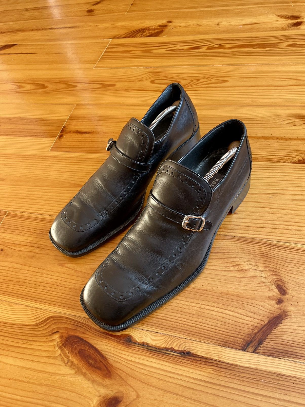 Bally Vintage Bally Leather Shoes Made in Italy Size 10 Grailed