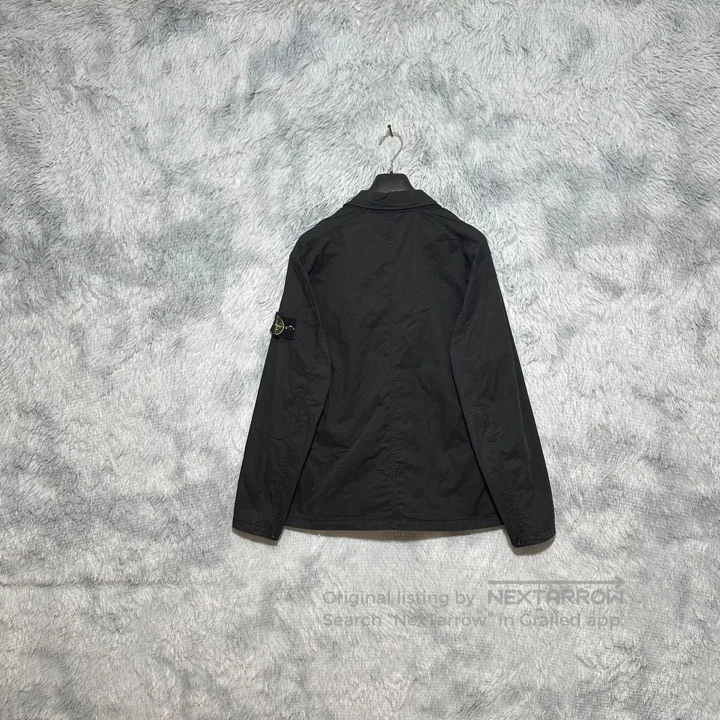 Stone Island stone island black single pocket jacket XL. Size US XL / EU 56 / 4 - 2 Thumbnail