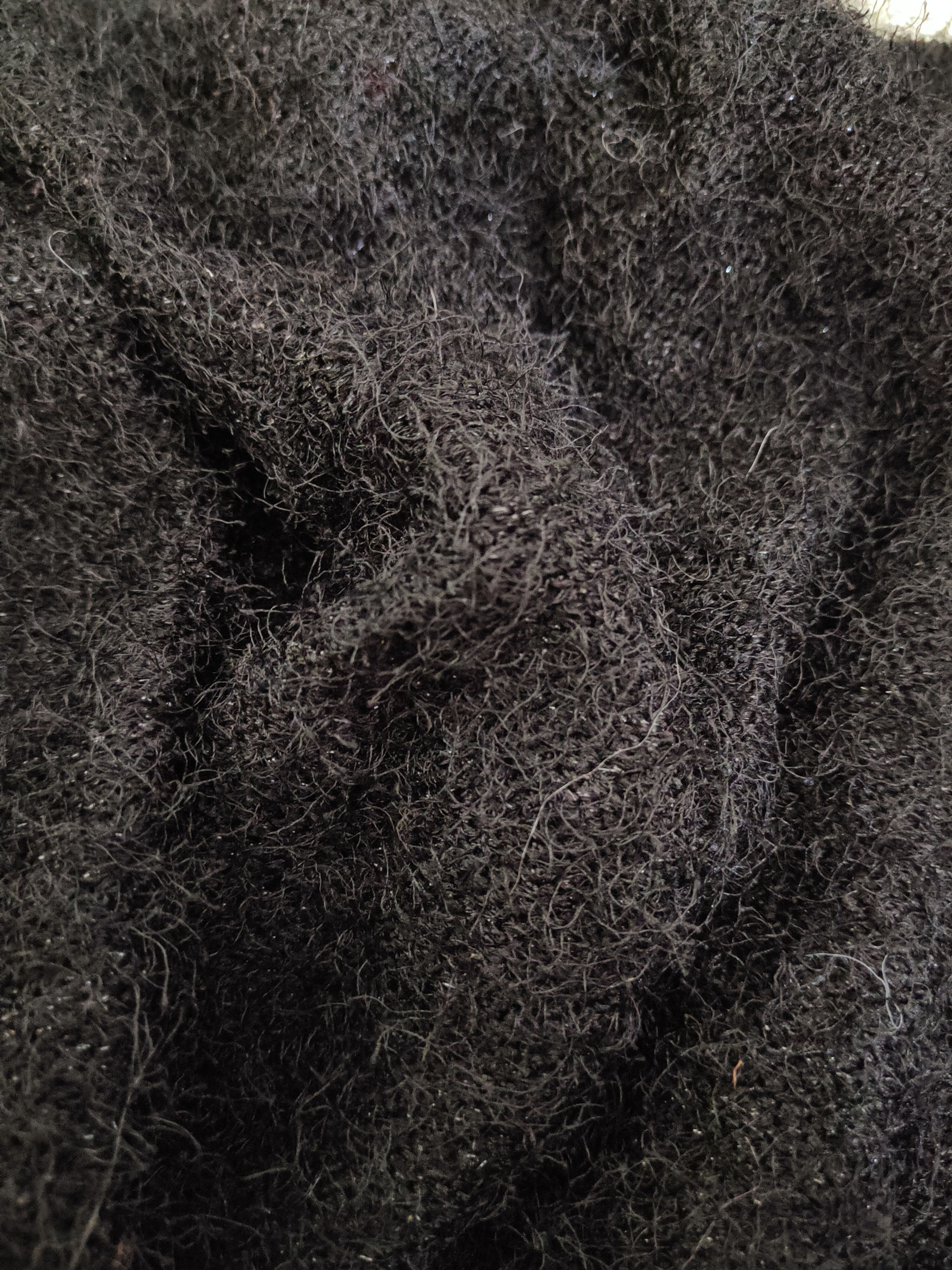 Japanese Brand × Vintage Clovis Black Shag Shaggy Fur Mohair Knitwear #W765 Size XS / US 0-2 / IT 36-38 - 10 Thumbnail