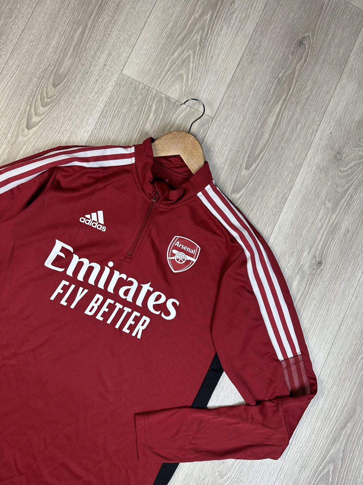 Adidas Arsenal 2021 long sleeve shirt jersey soccer pullover adidas Size US M / EU 48-50 / 2 - 2 Thumbnail