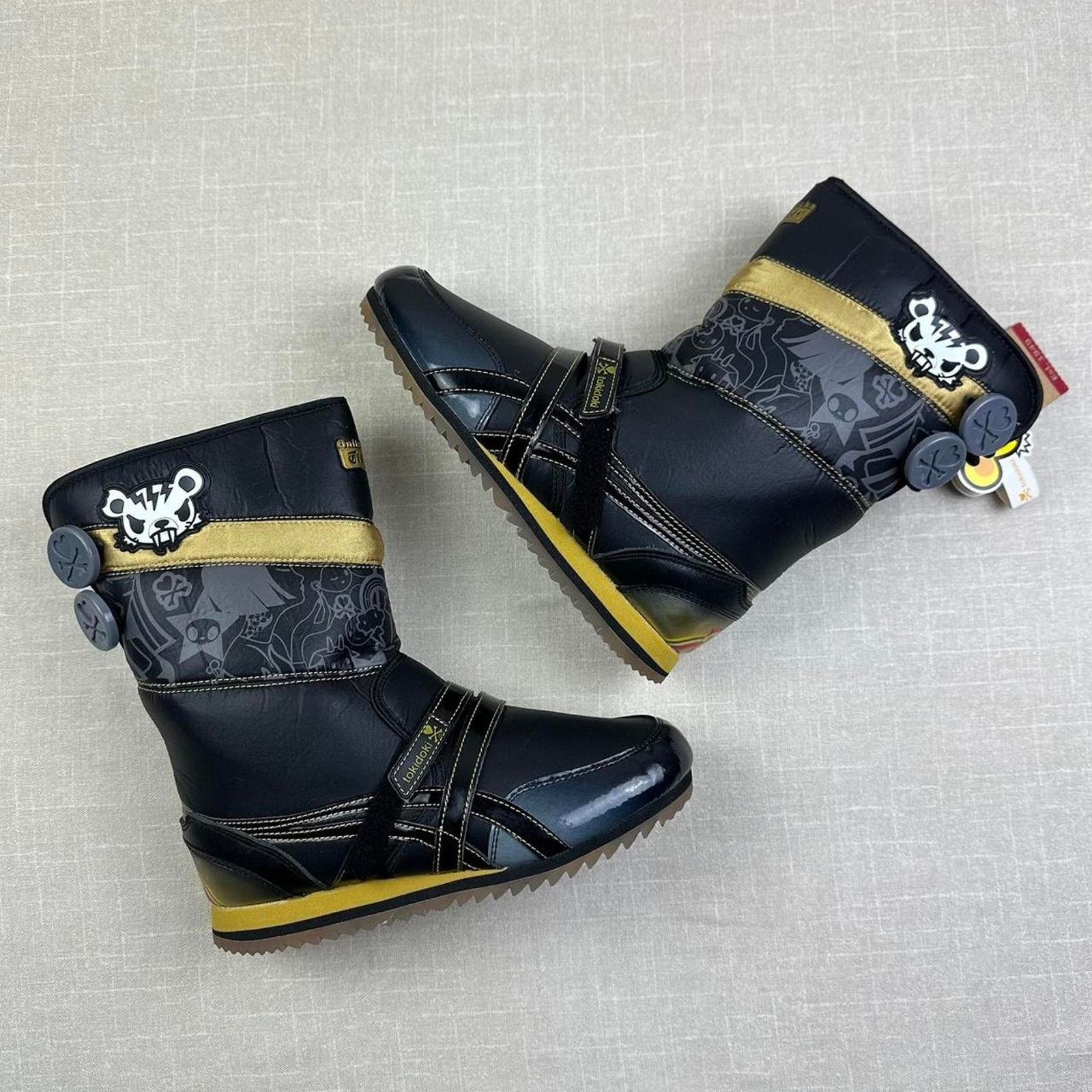 Onitsuka Tiger 2009 Onitsuka x Tokidoki Snowtopia Black Women 5.5 Size US 5.5 / IT 35.5 - 2 Thumbnail