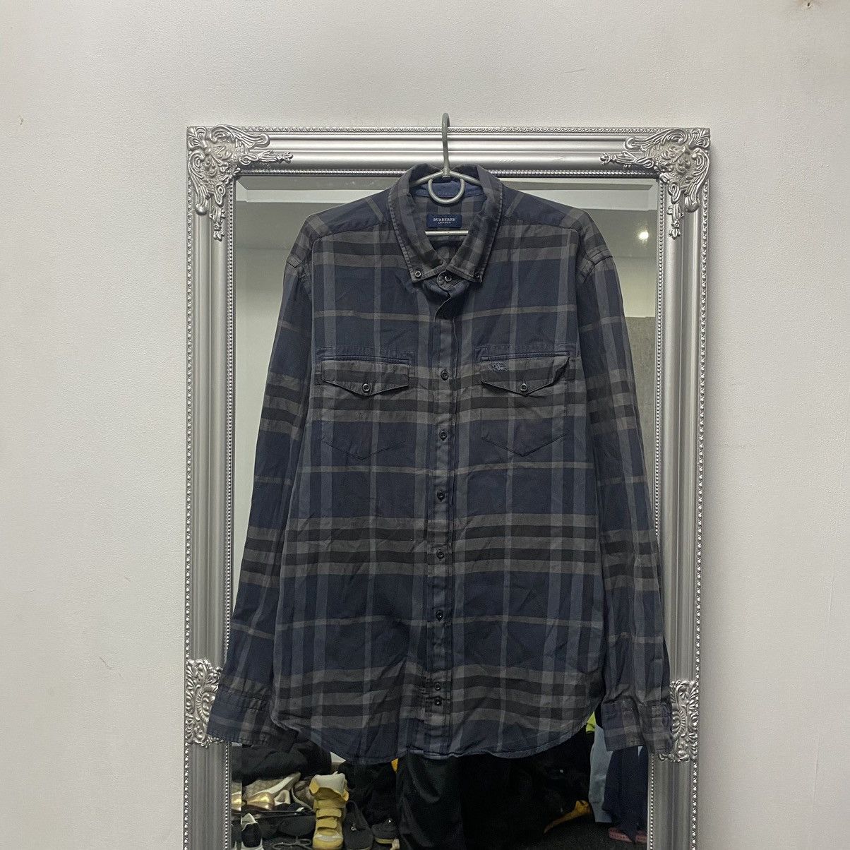 Burberry Vintage burberry Shirt Size US M / EU 48-50 / 2 - 1 Thumbnail