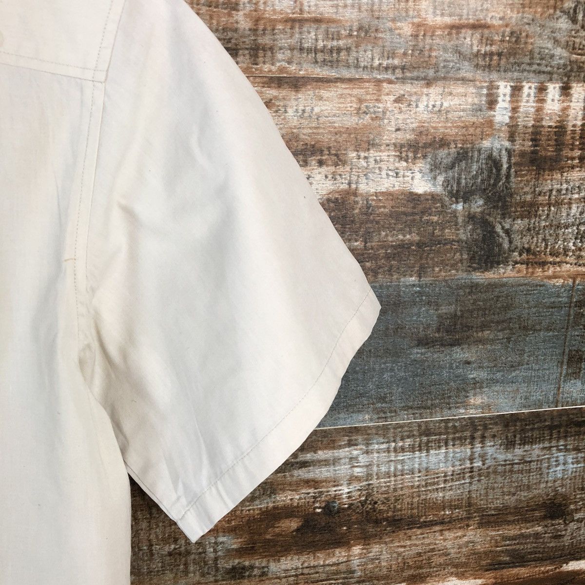 PPFM × Vintage Ppfm Cream vintage Work Shirt #A2224 Size US M / EU 48-50 / 2 - 17 Thumbnail