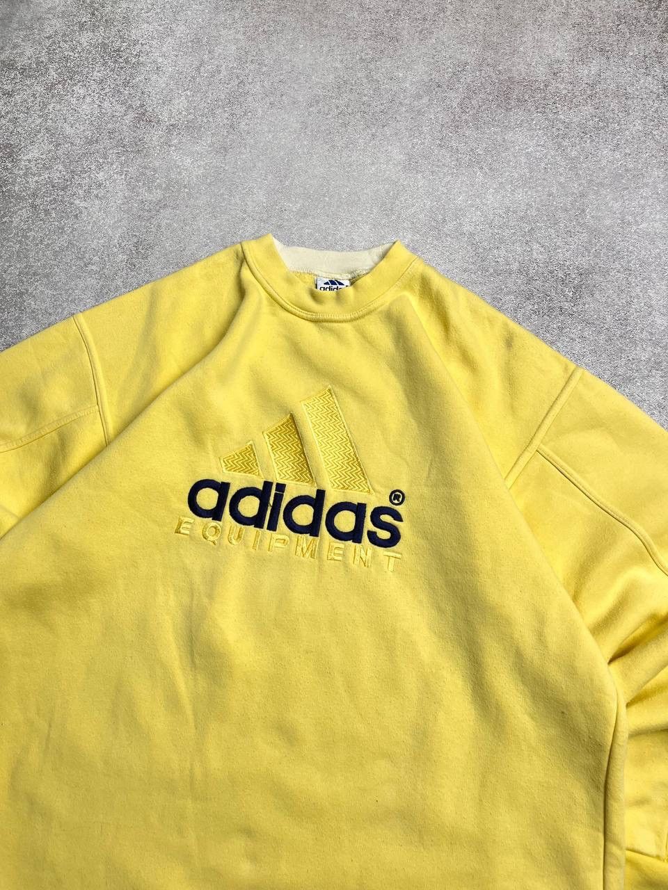 Adidas Vintage Adidas Equipment Big Logo Embroidery Sweatshirt XL Size US XL / EU 56 / 4 - 2 Thumbnail
