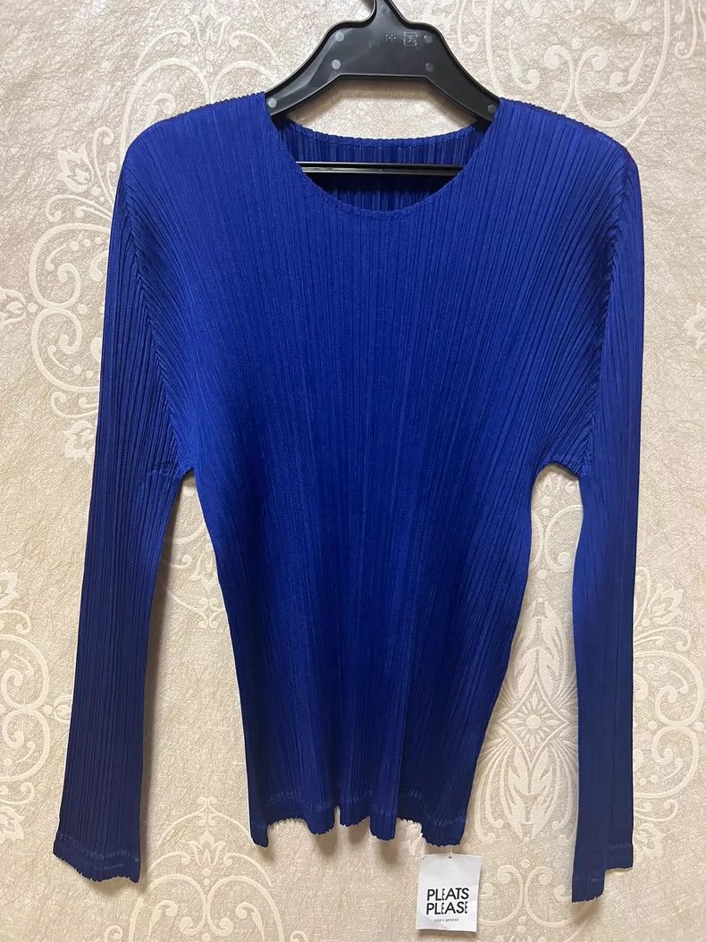 Issey Miyake issey miyake size:3 Blue coat 2506-Nextarrow Size XXS / US 00 / IT 34 - 1 Thumbnail