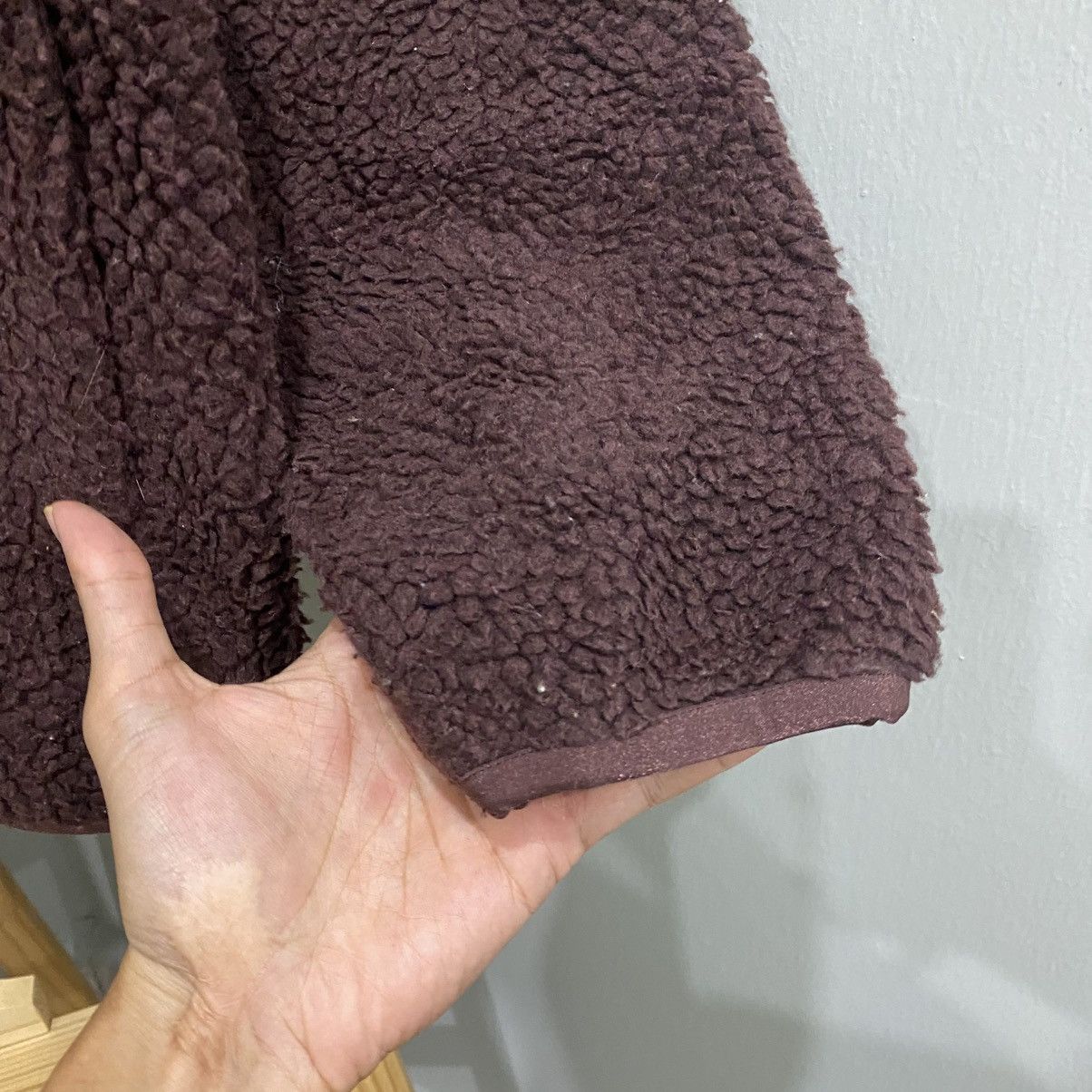 Christophe Lemaire Uniqlo U Christophe Lemaire Deep Pile Fleece Cardigan Brown Size US S / EU 44-46 / 1 - 7 Thumbnail