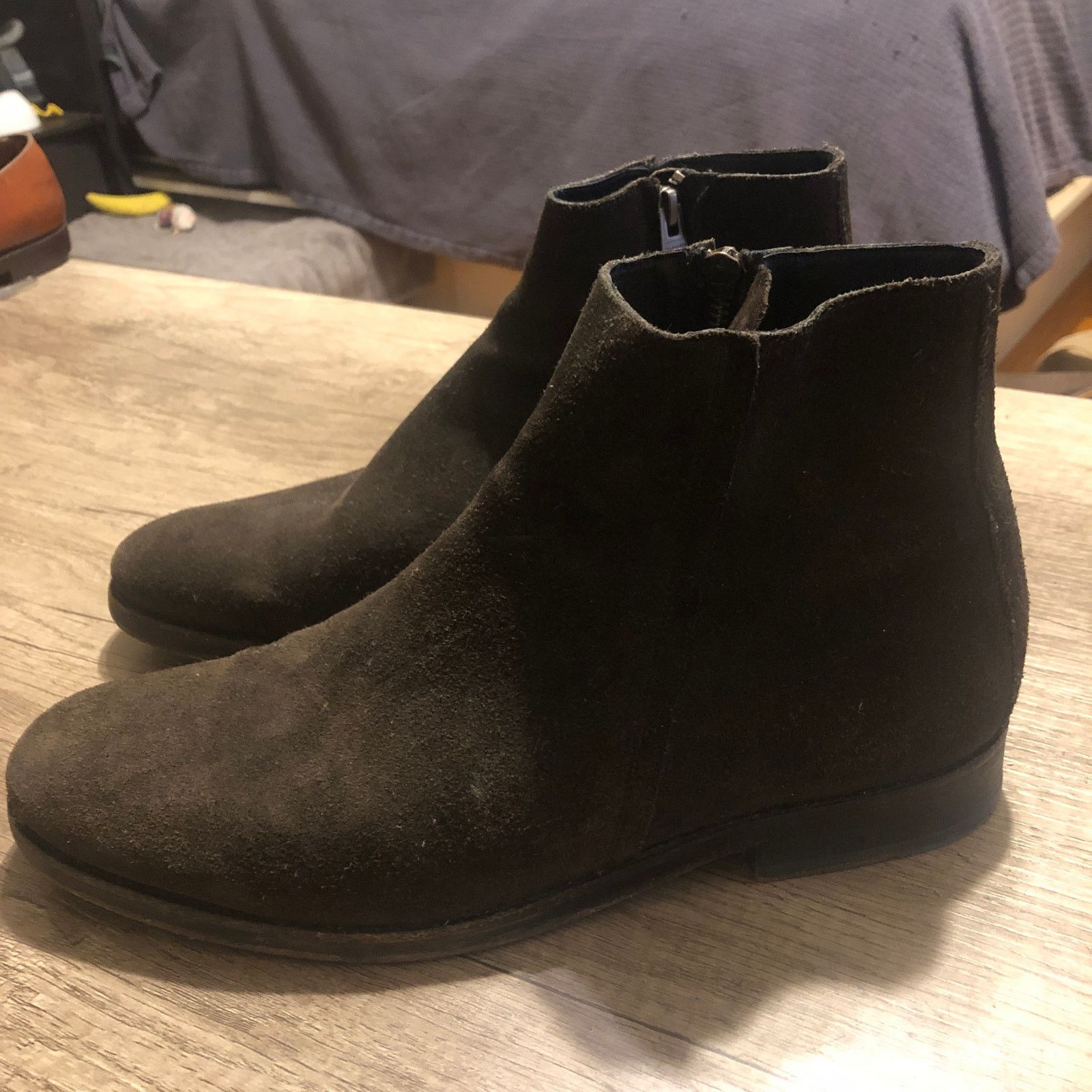 Size 44 Brown Suede Boot Tod main image 4
