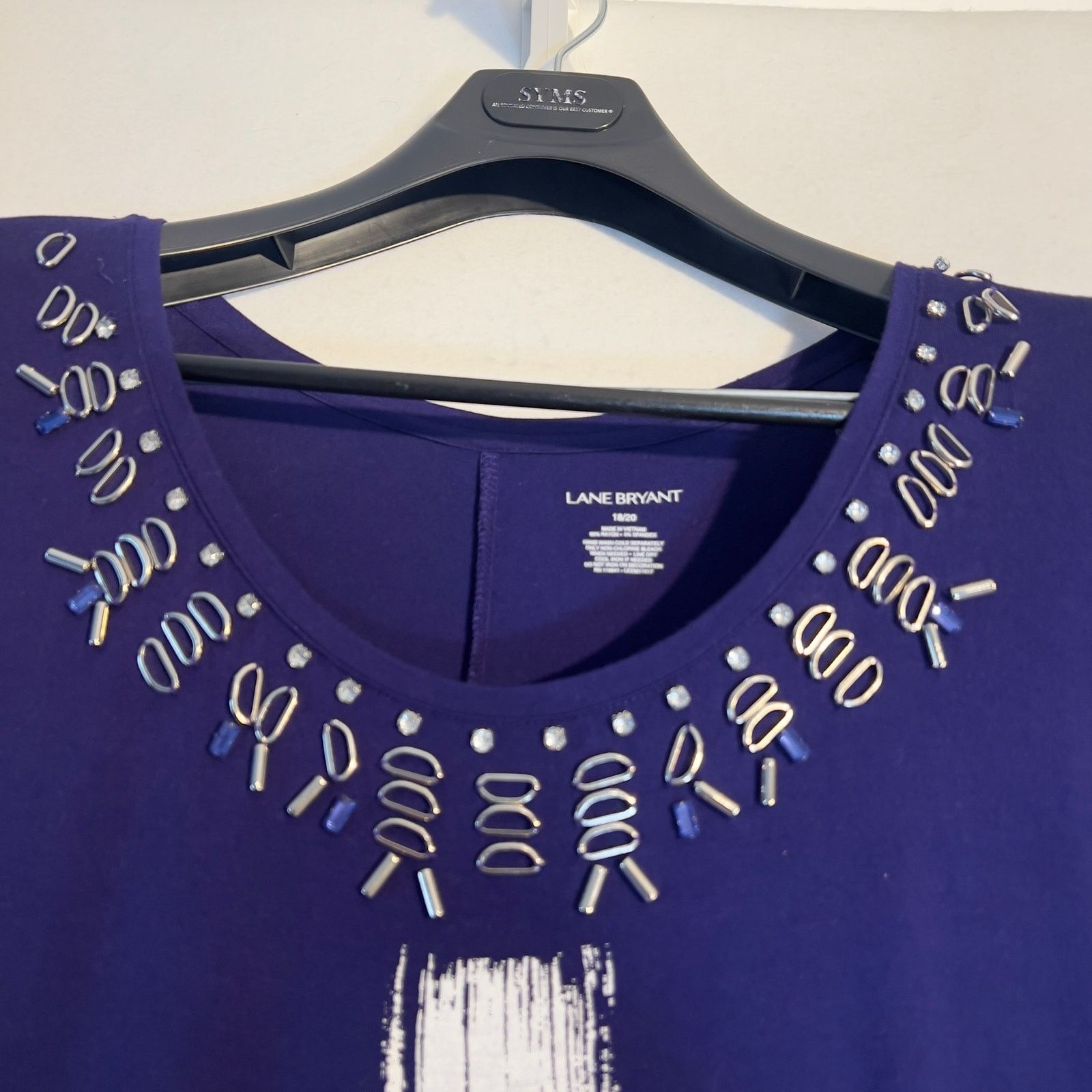 Other Lane Bryant Sleeveless T-Shirt Woman's 18/20 Cross Graphic Size 3XL / US 20-22 - 3 Thumbnail