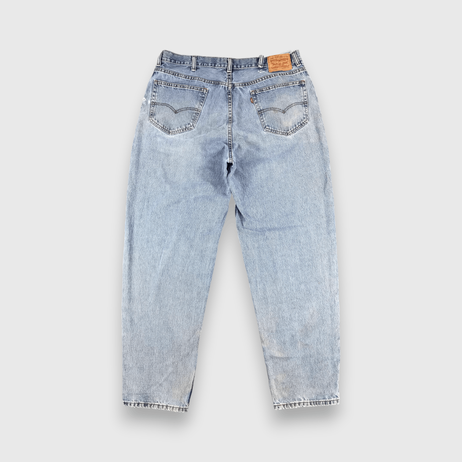 Levi's Dirty Wash Vintage Levis 550 Jeans Distressed Denim-J923 Size US 39 - 2 Thumbnail