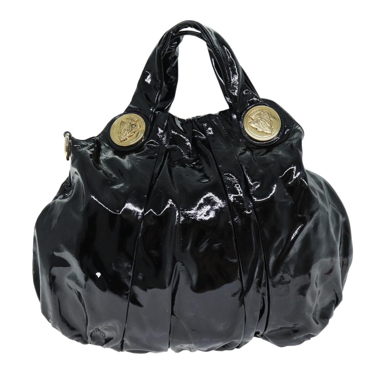 Gucci Hysteria Black Patent Leather Handbag (Pre-Owned) Size ONE SIZE - 1 Thumbnail