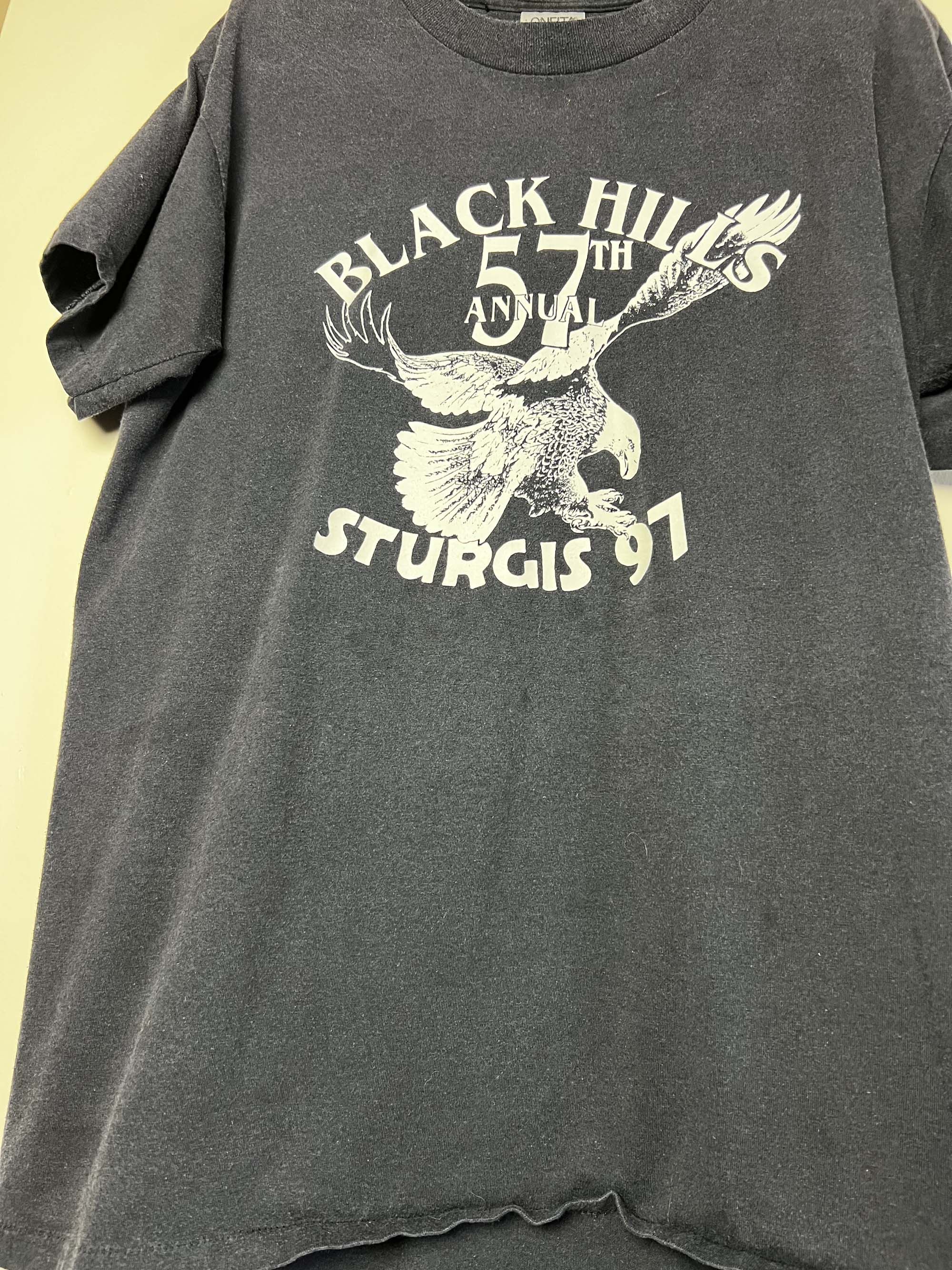 Vintage Vintage Sturgis 1997 Black Hills 57th Annual T-Shirt Size US L / EU 52-54 / 3 - 3 Thumbnail