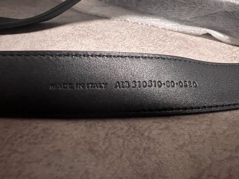 Yves Saint Laurent Saint Laurent Black belt 2502-Nextarrow Size ONE SIZE - 3 Thumbnail