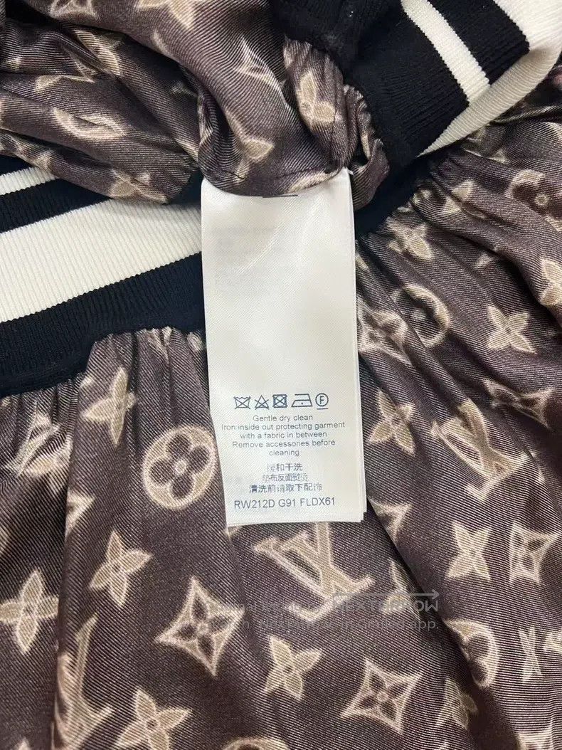 Louis Vuitton Louis Vuitton Dark brown full print logo design dress Size XS / US 0-2 / IT 36-38 - 3 Thumbnail