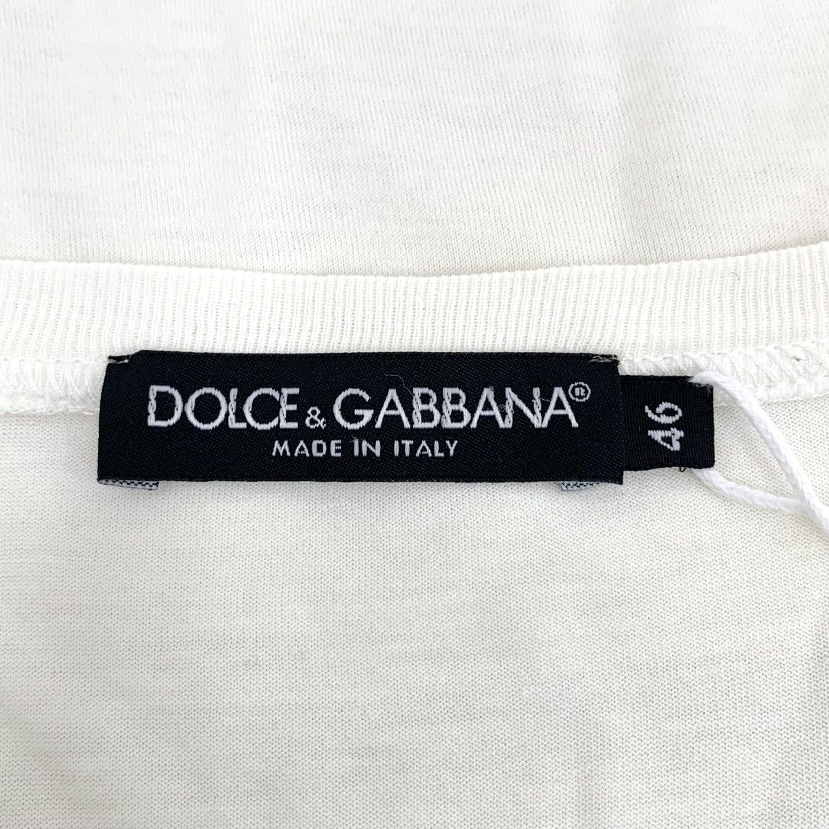 Dolce & Gabbana Dolce & Gabbana White Figure Print Long Sleeve T-Shirt K26WX Size US S / EU 44-46 / 1 - 5 Thumbnail