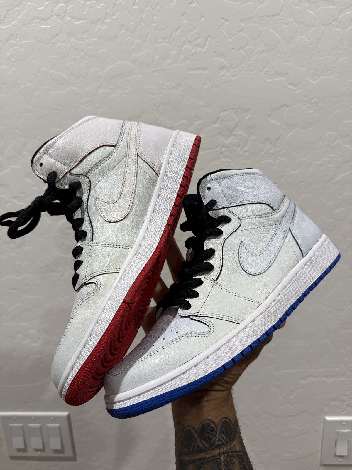 Nike Jordan 1 SB Lance Mountain White 10M 653532-100 New with Box Size US 10 / EU 43 - 1 Thumbnail