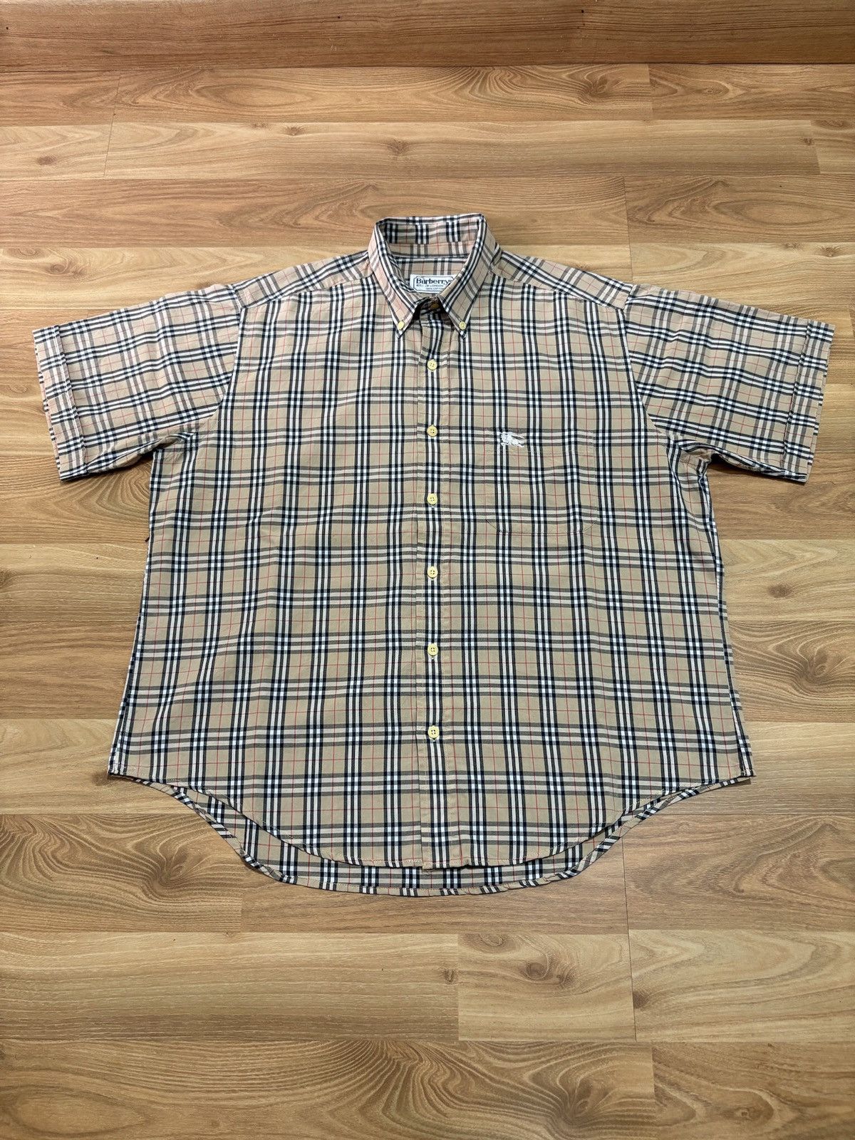 Burberry Burberrys of london x Vintage Nova check x half sleeve shirt Size US XS / EU 42 / 0 - 2 Thumbnail