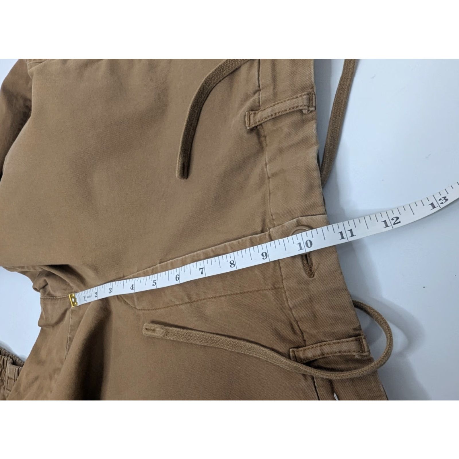 Uniqlo VINTAGE Uniqlo EZY Slim Fit Men's Small 27-30 Brown Khaki Jogger Pants Drawstring Size US 29 - 7 Thumbnail