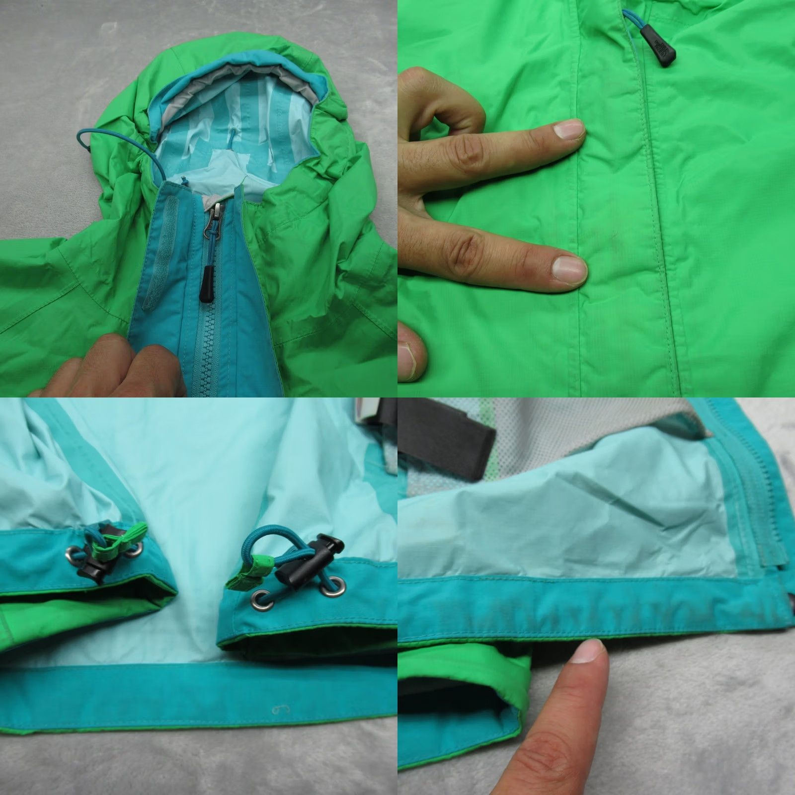 The North Face The North Face Jacket Womens Medium Green Lightweight Waterproof Packable READ Size M / US 6-8 / IT 42-44 - 10 Thumbnail