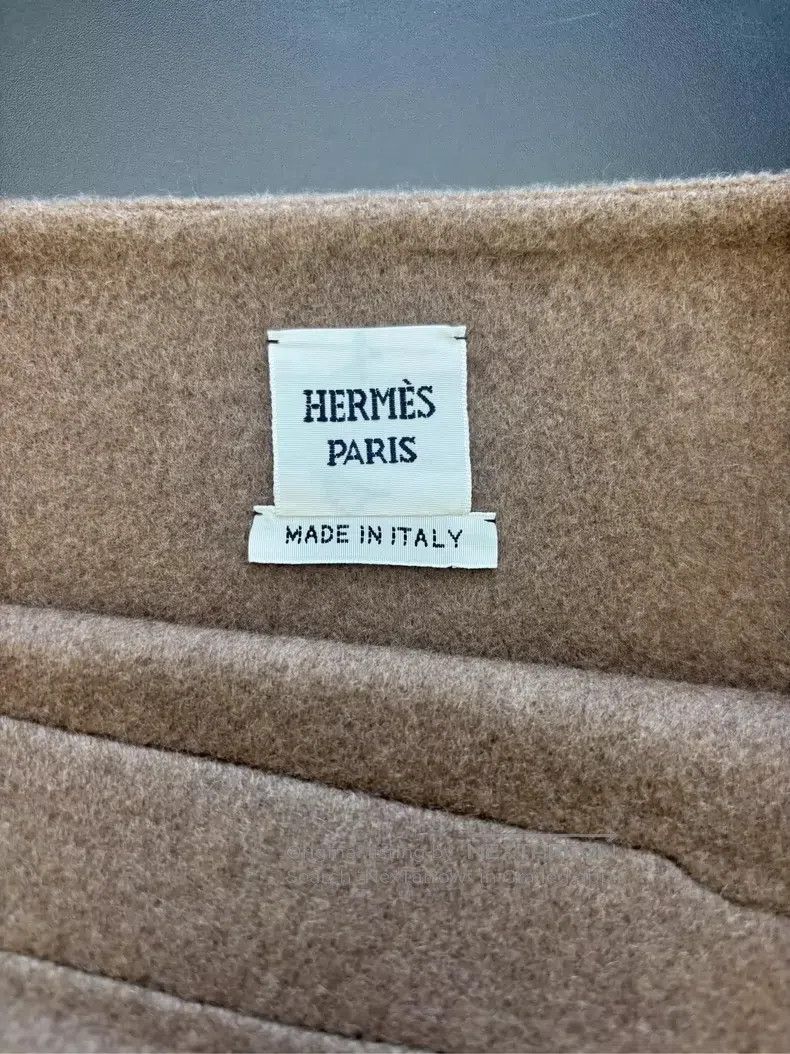 Hermes Hermes Ladies' Zippered Worsted Wool Straight Trousers Size 42" / US 20 - 3 Thumbnail
