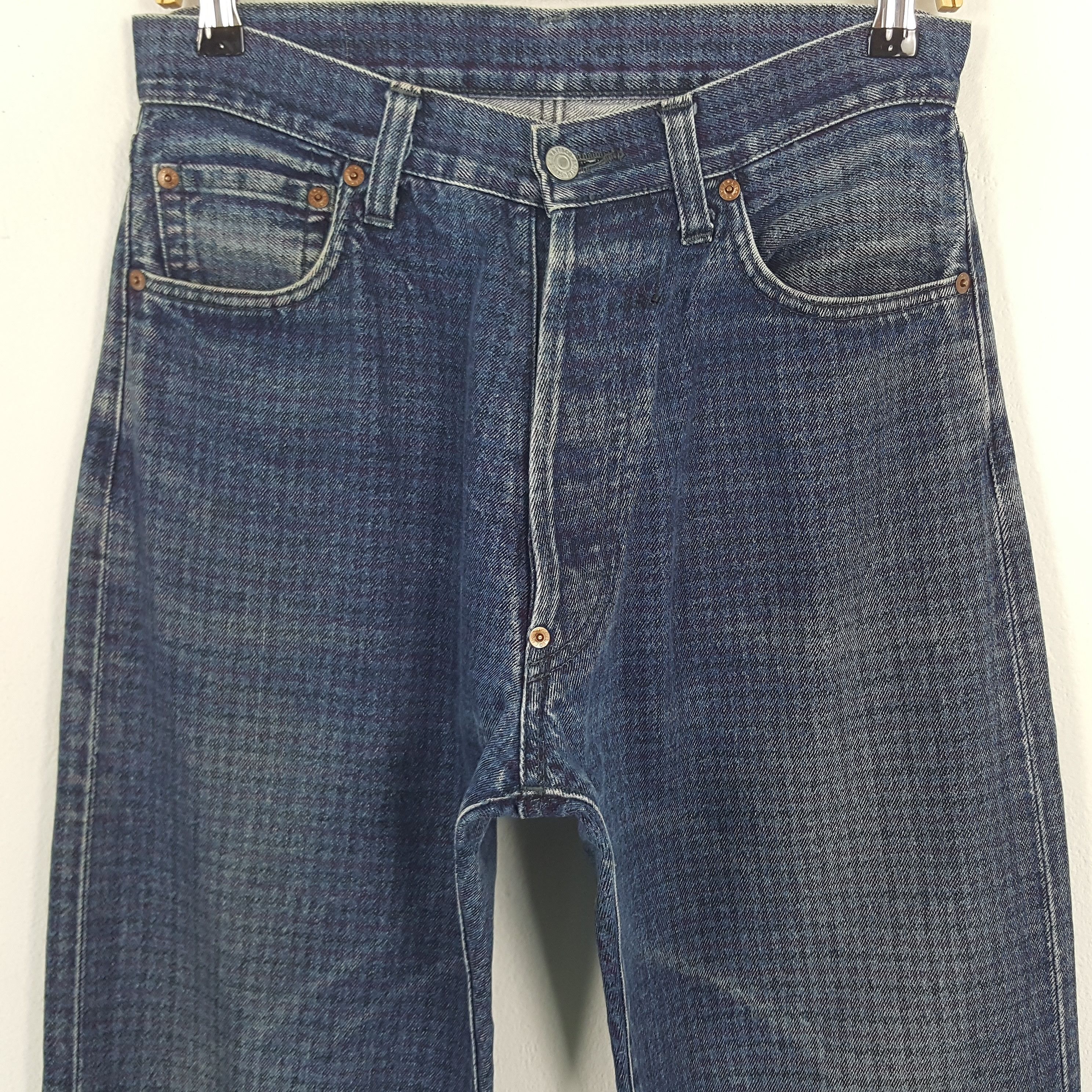 Japanese Brand × Vintage Vintage Evis Japanese Brand Daicock Custom Art Denim Jeans Size US 30 / EU 46 - 5 Thumbnail