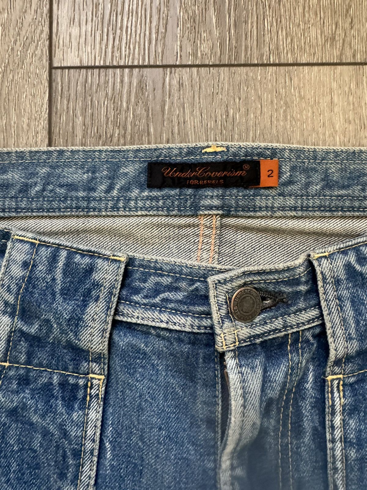 Japanese Brand × Undercover × Vintage Undercover Klaus Denim Size US 31 - 2 Thumbnail