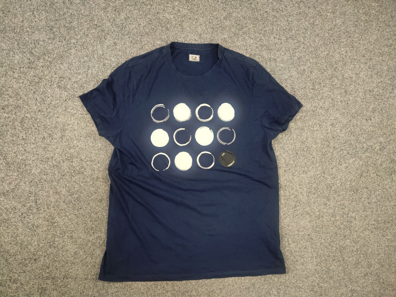 C.P. Company C.P. Company Navy blue T-shirt with Big logo Size US L / EU 52-54 / 3 - 2 Thumbnail
