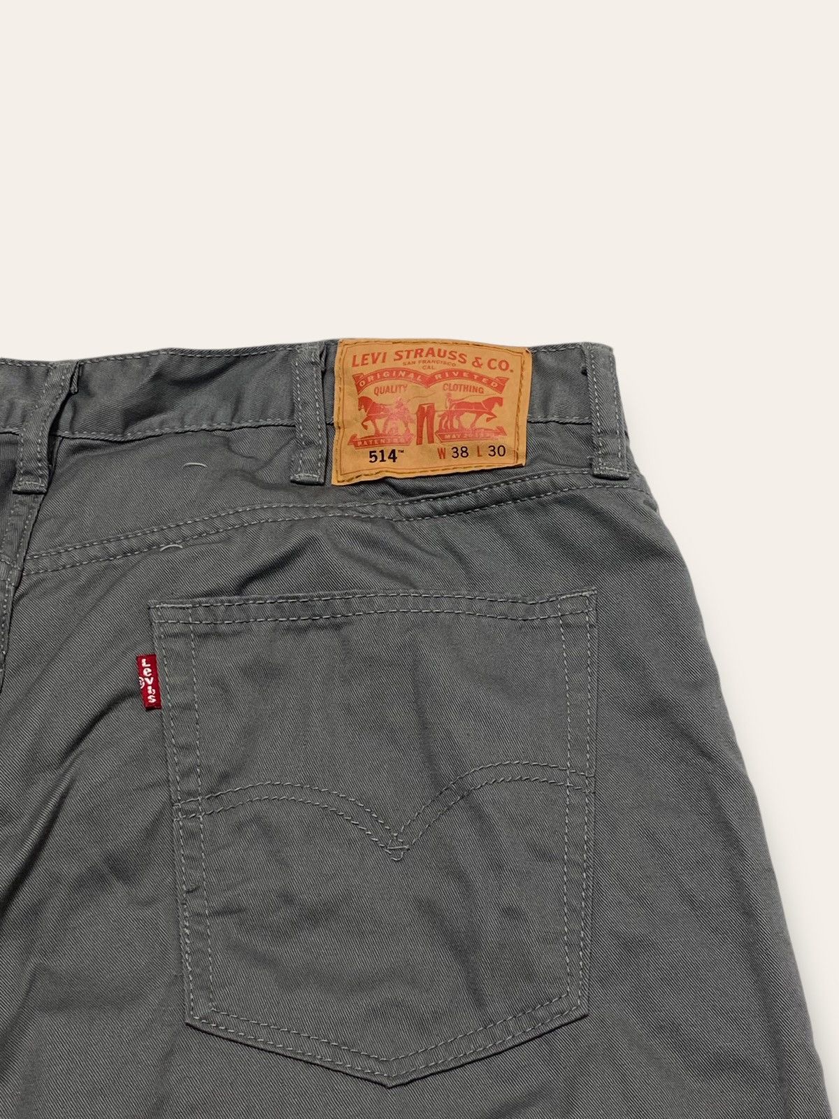 Levi's Vintage LEVIS Grey Pants Jeans Wide Baggy 514 W37 L29 Size US 37 - 11 Thumbnail