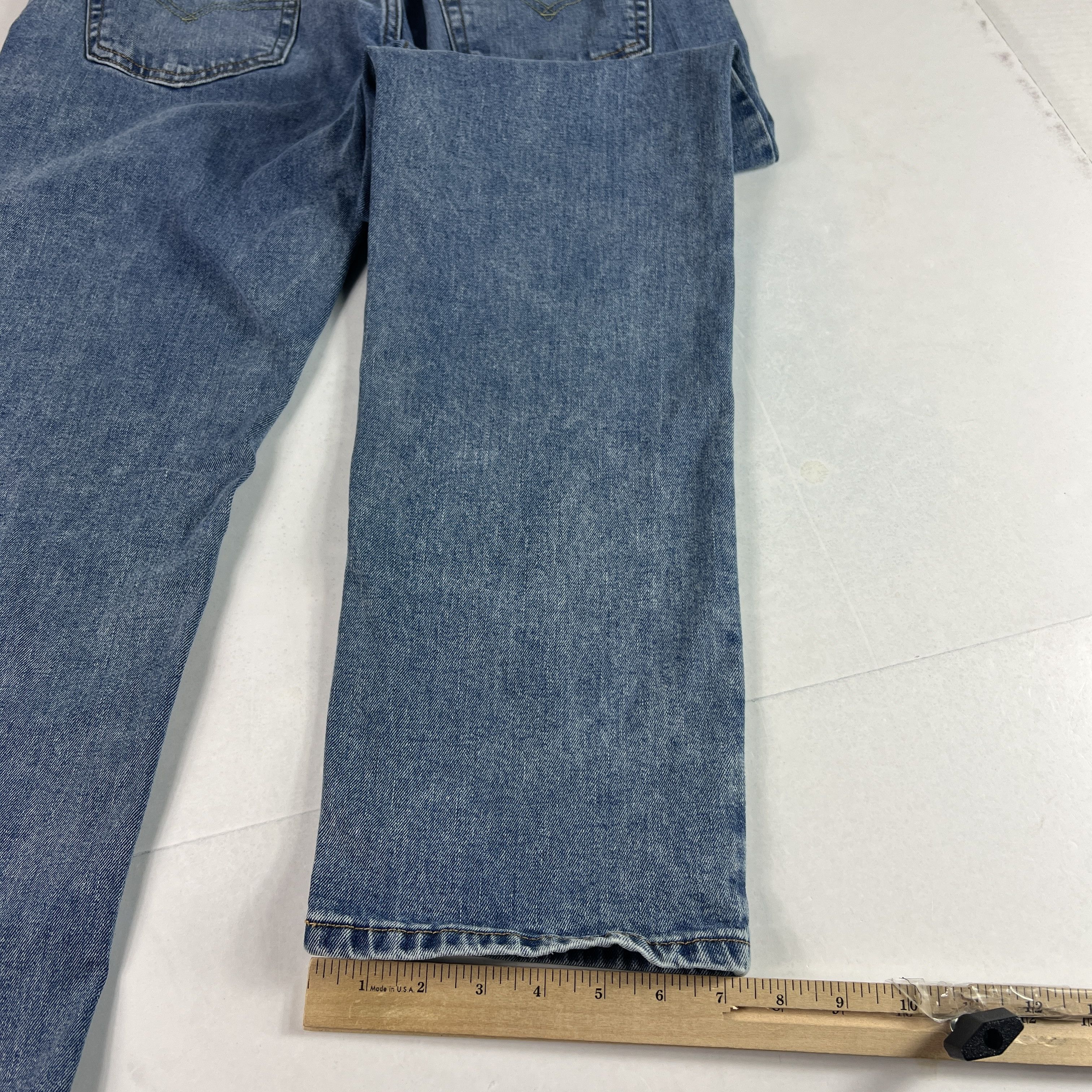 Levi's Levi's Jeans 559 Relaxed Straight Blue Faded Stretch Denim Size US 33 - 14 Thumbnail