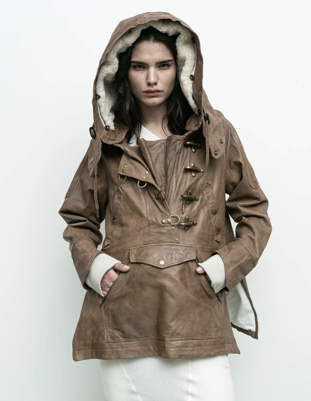 image of Nicholas K Sultan Jacket NWT in Brown, Women's (Size 2XS)