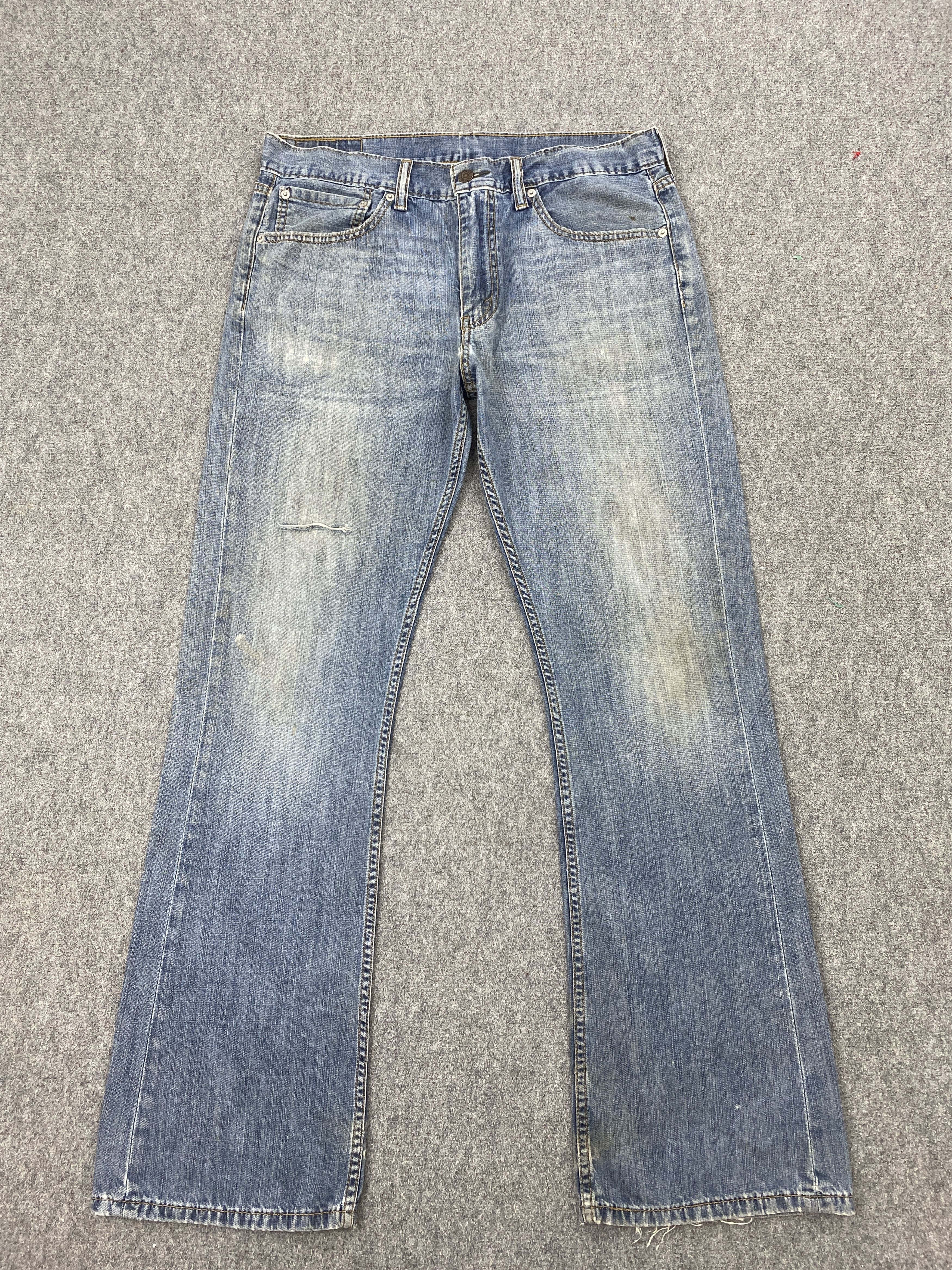 Levi's × Vintage Dirty Vintage Levi's 527 Flared Bootcut Jeans Size US 34 / EU 50 - 1 Thumbnail