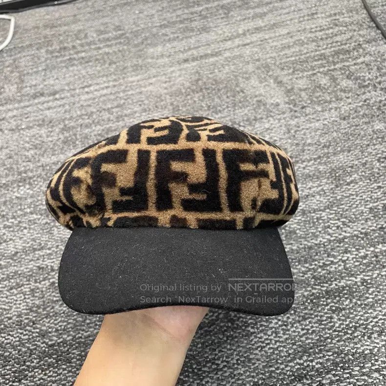 Fendi Fendi size 57 Printed Cap Size ONE SIZE - 1 Thumbnail