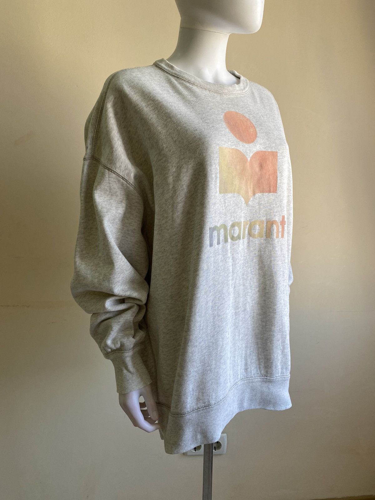Isabel Marant Etoile Isabel Marant Etoile Long Crewneck Sweatshirt Big Logo Size XS / US 0-2 / IT 36-38 - 4 Thumbnail