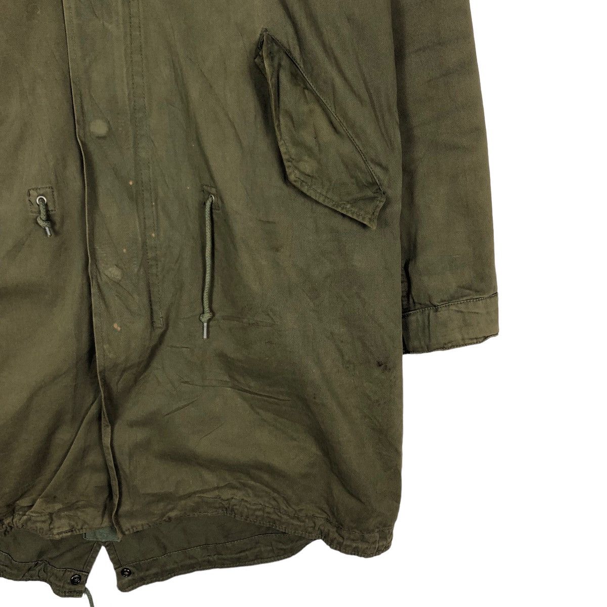 Japanese Brand 🔥Vintage Fish Tail Parka Jacket Biker Schott Multi Pocket Size US L / EU 52-54 / 3 - 5 Thumbnail