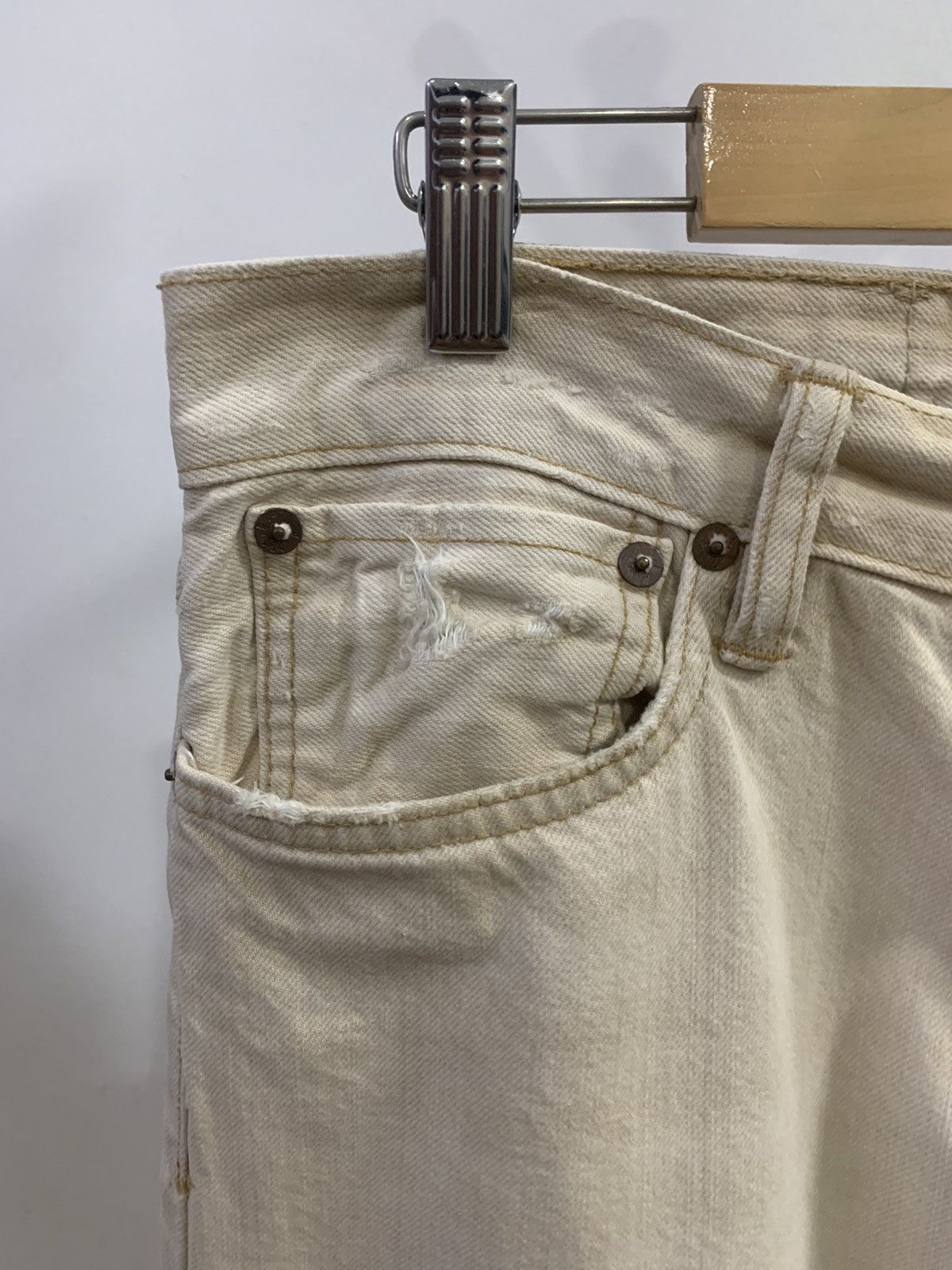 Polo Ralph Lauren × Ralph Lauren Ralph Lauren Bootcut Distressed Denim Size US 31 - 3 Thumbnail
