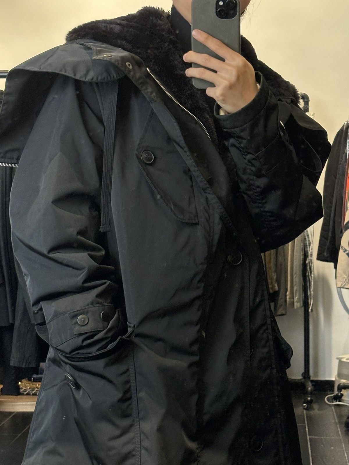 Dries Van Noten Dries Van Noten | AW2018 Black Panther Parka Size US S / EU 44-46 / 1 - 4 Thumbnail
