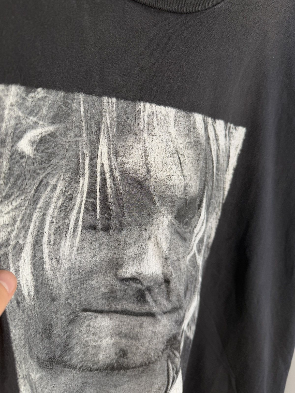 Vintage 🚭VINTAGE GRAIL🚭 KURT COBAIN MEXICAN BOOTLEG MISSPELLED SHIRT Size US L / EU 52-54 / 3 - 5 Thumbnail