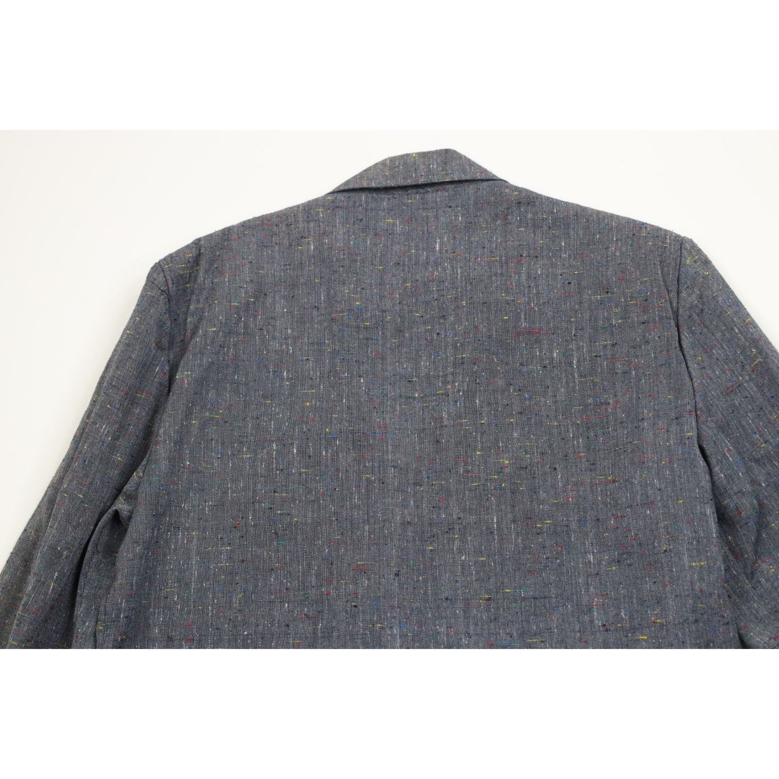 Vintage Vintage 70s Rockabilly Rainbow Atomic Fleck Suit Size 36R - 7 Thumbnail