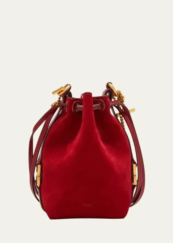 Chloe o1loc1c1024 Size: OS / Micro Bucket in Smoked Red Size ONE SIZE - 3 Thumbnail