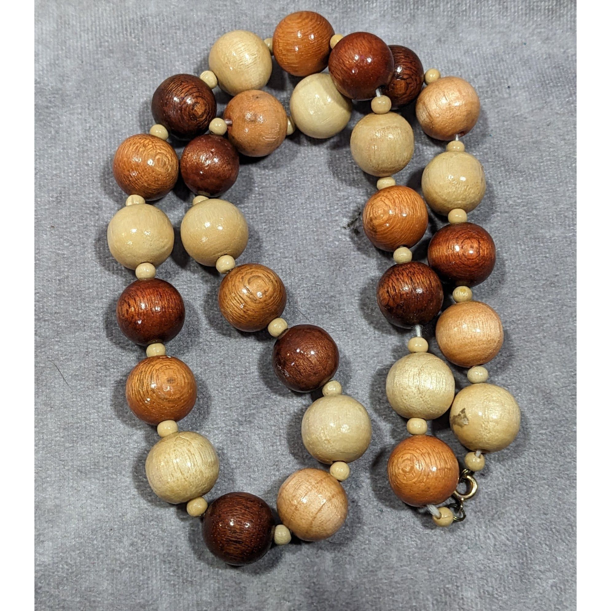 Other Rustic Cottagecore Polished Wood Beaded Lightweight Necklace Size ONE SIZE - 6 Thumbnail