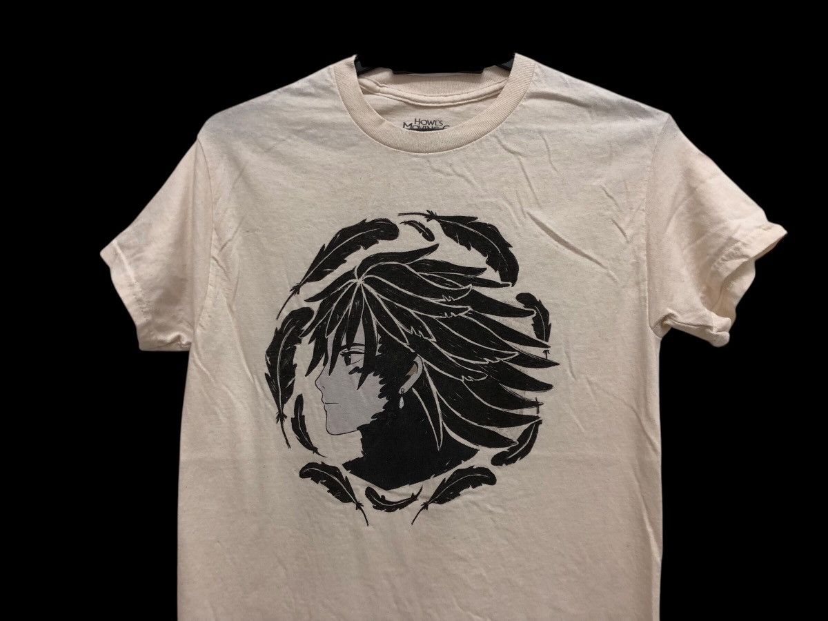 Anime HOWL’S MOVING CASTLE STUDIO GHIBLI OFFICIAL ANIME PROMO TEE Size US S / EU 44-46 / 1 - 3 Thumbnail