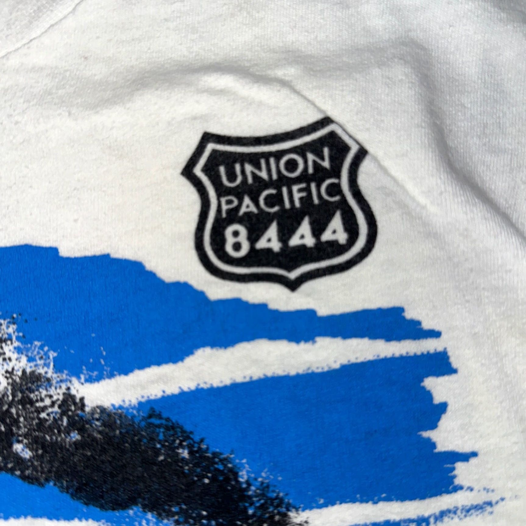 Vintage VINTAGE USA Railroad Train 70s T Shirt Men Large White Graphic Stedman 1970s All Seasons Size US L / EU 52-54 / 3 - 3 Thumbnail