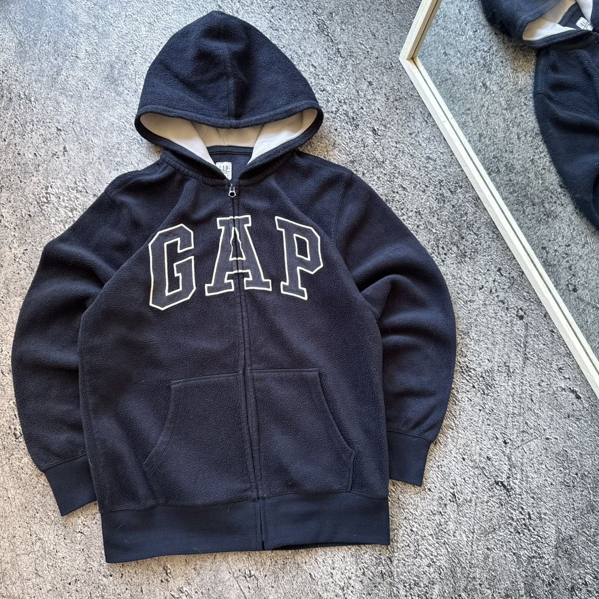 Gap Vintage teddy gap zip hoodie Size S / US 4 / IT 40 - 2 Thumbnail