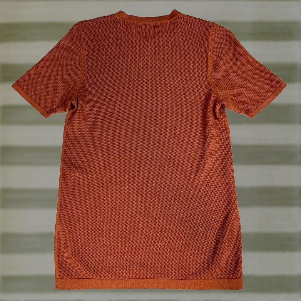 Nobody Denim Nobody Denim Edie Open Knit Top T-Shirt Women Terra M Adult Short Sleeve Round Neck Pullover Classic Lightweight Vintage/Pre-owned Size M / US 6-8 / IT 42-44 - 1 Thumbnail