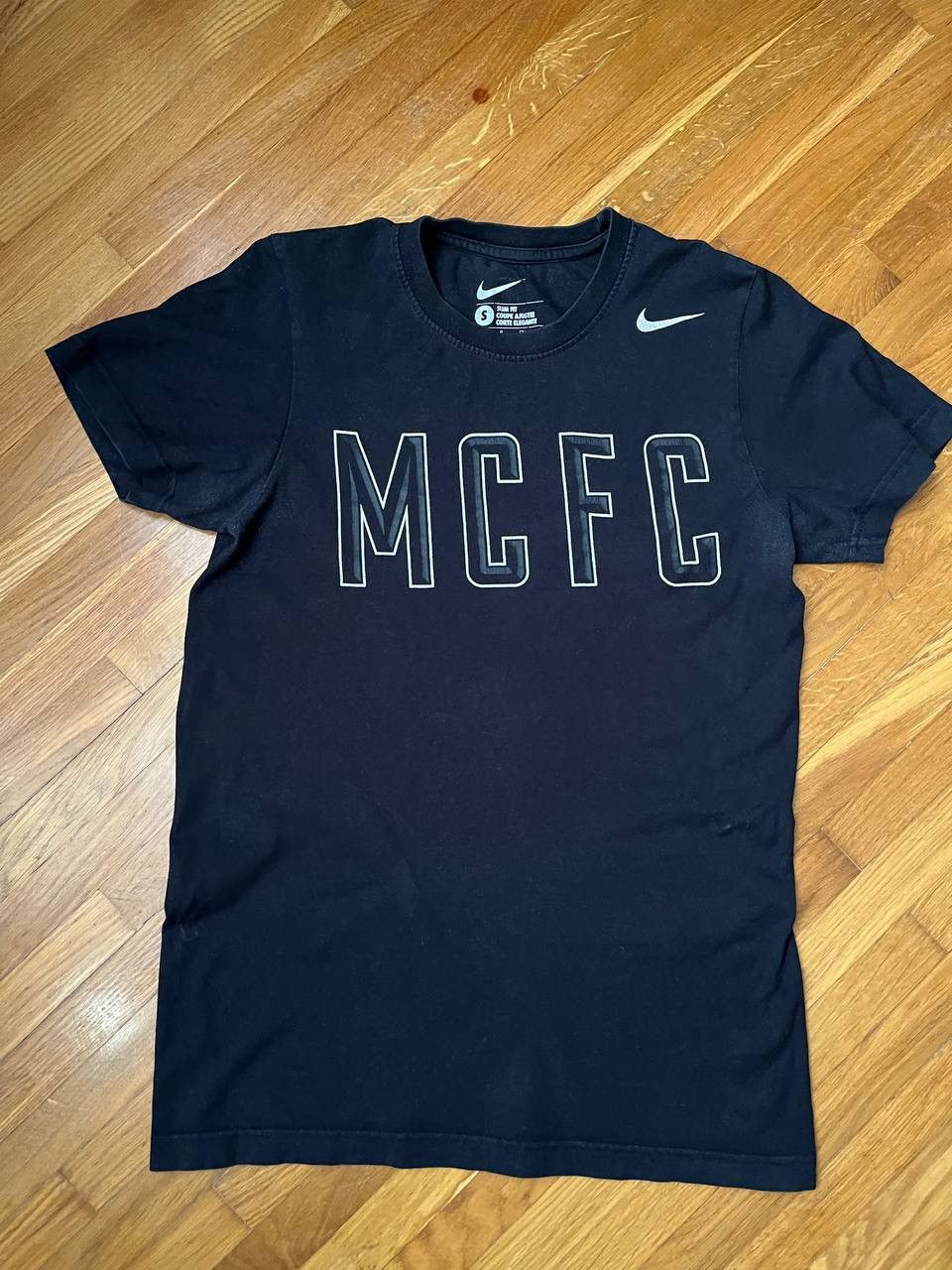 Nike Nike Manchester City FC soccer jersey tee Size US S / EU 44-46 / 1 - 1 Thumbnail
