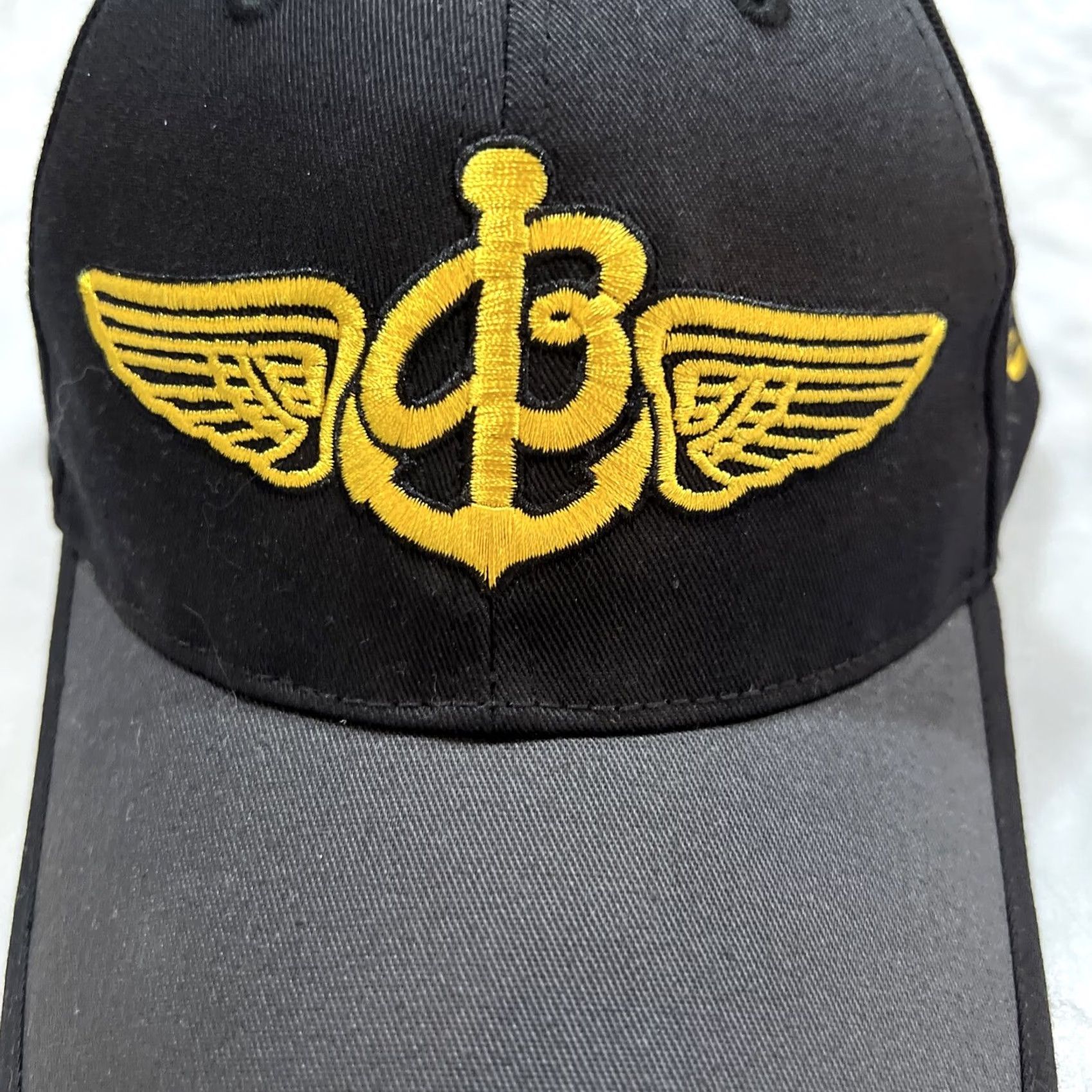 Breitling VINTAGE Breitling Baseball Cap Hat Snapback Men One Size Black Adjustable Logo Casual Summer Size ONE SIZE - 3 Thumbnail