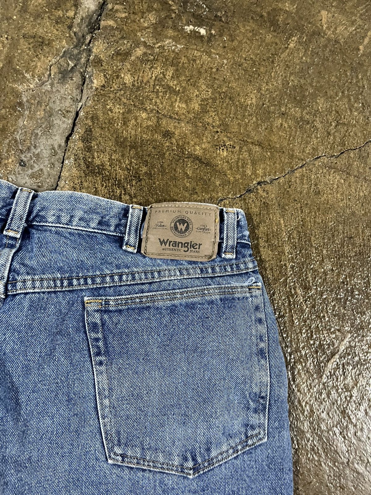 Carhartt × Vintage × Wrangler Crazy Carhartt Style Wrangler Carpenter Jorts Skater Shorts Size US 34 / EU 50 - 5 Thumbnail