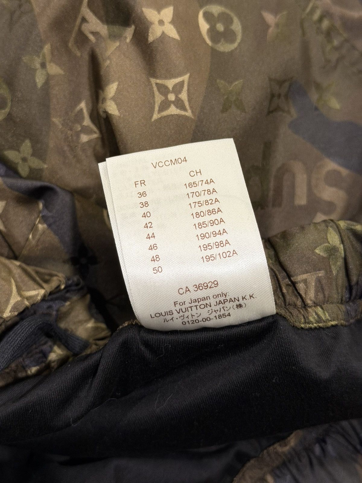 Louis Vuitton × Supreme Louis Vuitton x Supreme Monogram Camo Nylon Jogger Pants Size US 36 / EU 52 - 14 Thumbnail