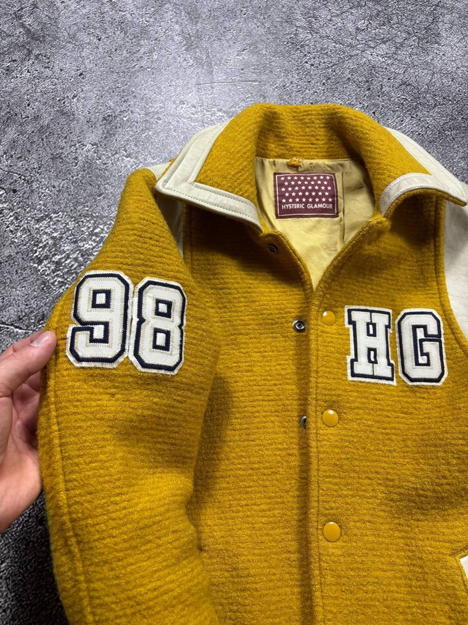 Hysteric Glamour Hysteric Glamour Vintage Heavy Wool Varsity Jacket Japan Size S / US 4 / IT 40 - 5 Thumbnail